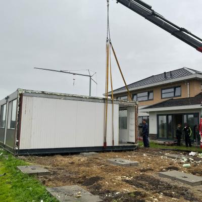 Demontage en montage woonunits